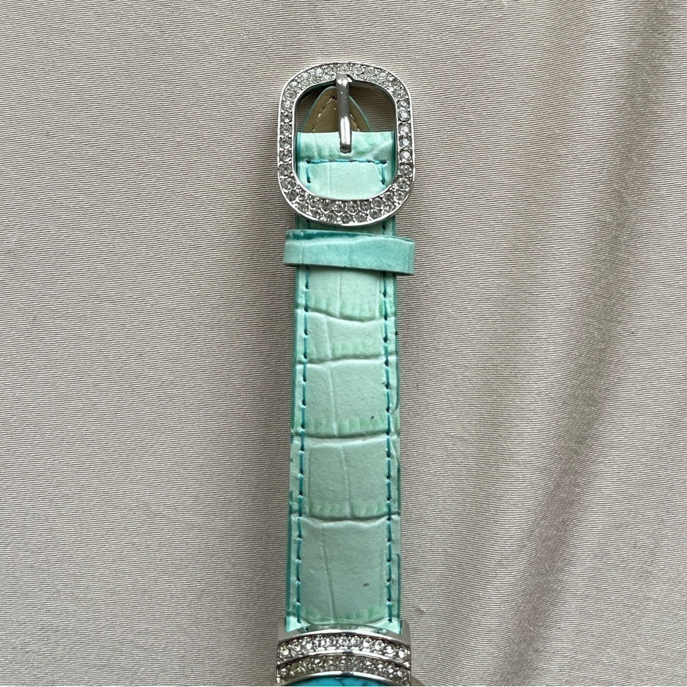 Adrienne Crystal Quartz Wrist Watch Turquoise - Picture 4 of 8